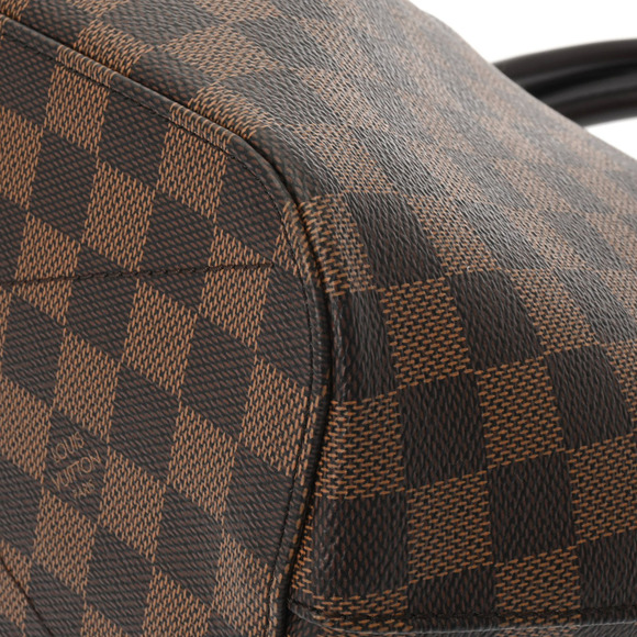 Louis Vuitton Damier Ebene Sienna Shoulder Bag Brown - Picture 8 of 11